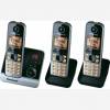 Panasonic KX-TG6723GB black Cordless Phone Set 3 pcs. Interior, photo screen, open chat,